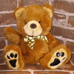 Dan Dee plush soft teddy bear rubber foot pads